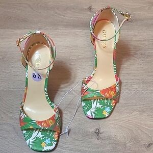 Guess high hills sandals size 8.5